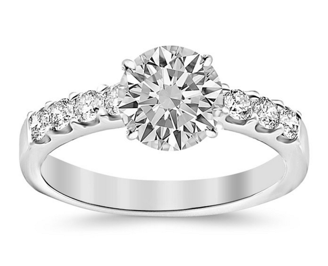 Houston Diamond District engagement ring