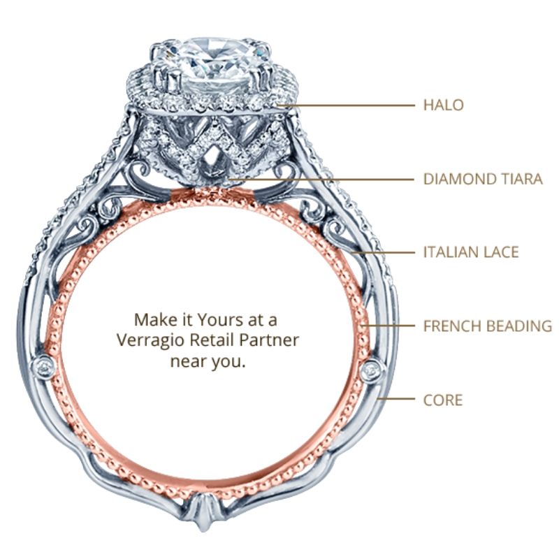Authentic Verragio Engagement Ring