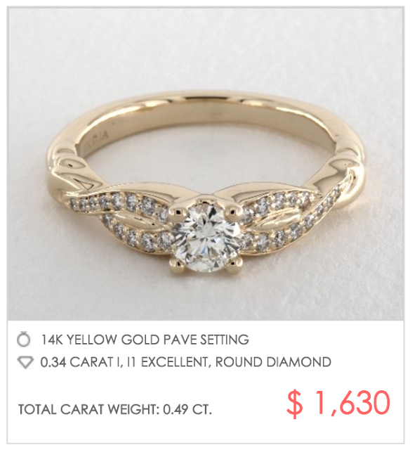 Vintage Engagement Rings Under $2000 7
