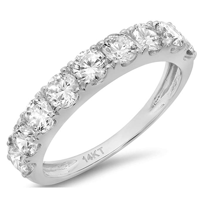 fake diamond wedding rings